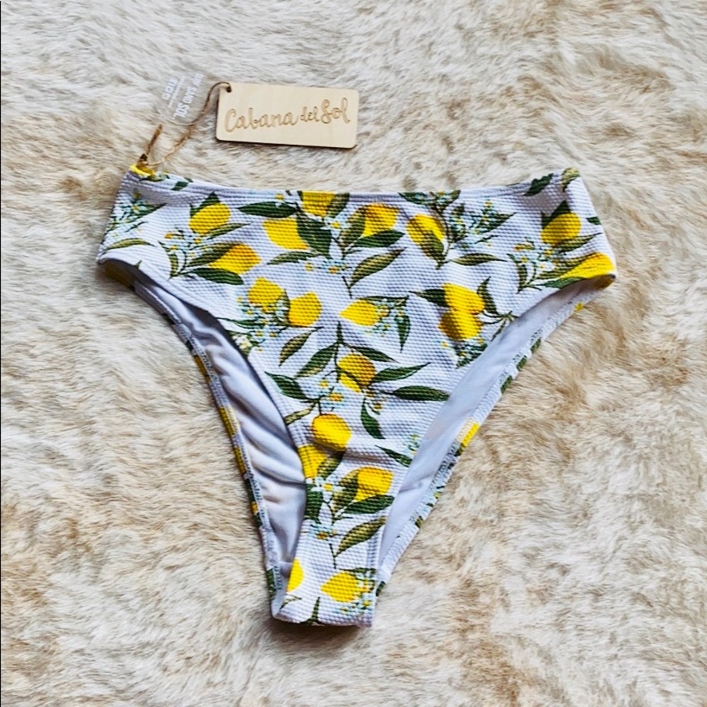Cabana del Sol High Waisted Bikini Bottom